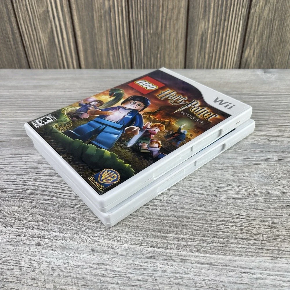 LEGO Harry Potter: Years 1-4 and 5-7 set of 2 - Nintendo Wii w/Manual Complete